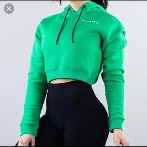 Alphalete Cropped Hoodie.
